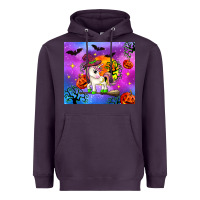 Plum halloween unicorn Heavyweight Hoodie - Zillion Design Studio