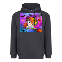 Smoke halloween unicorn Heavyweight Hoodie - Zillion Design Studio
