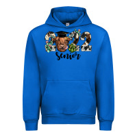 Cobalt highland cow 2022 Urban Hoodie - JahusDesignShop
