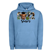Pigment Pebble Blue highland cow 2022 Urban Hoodie - JahusDesignShop