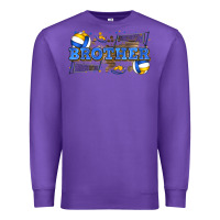 Purple brother volleyball Premium Sweatshirt - Zillion Design Studio