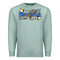 Seafoam brother volleyball Premium Sweatshirt - Zillion Design Studio