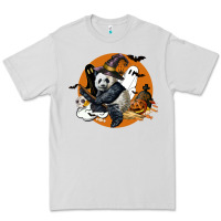 Dove Grey panda hallowen Premium Tee - LillyAllenDesigns