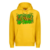 Lemon blessed with  shamrocks Premium Hoodie - AdoDesignShop