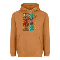 Meerkat Gemstone And Reindeer Christmas Ho Ho Ho Heavyweight Hoodie - RanaPortraitStore