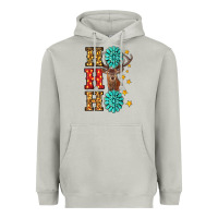 Moon Dust Gemstone And Reindeer Christmas Ho Ho Ho Heavyweight Hoodie - RanaPortraitStore