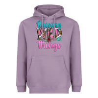 Lavender raising wild things Heavyweight Hoodie - texasbilliewilder