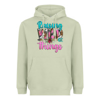 Matcha raising wild things Heavyweight Hoodie - texasbilliewilder