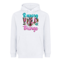 White raising wild things Heavyweight Hoodie - texasbilliewilder