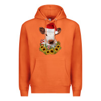 Carrot calf sunflower christmas Premium Hoodie - JahusDesignShop
