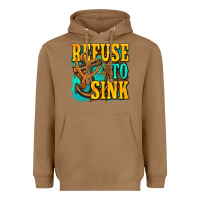 Toasted Coconut refuse to sink western Heavyweight Hoodie - texasbilliewilder
