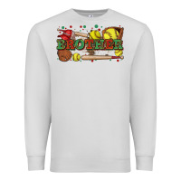 Dove Grey brother softball Premium Sweatshirt - Zillion Design Studio