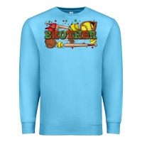Ocean Blue brother softball Premium Sweatshirt - Zillion Design Studio