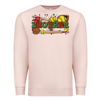 Pale Pink brother softball Premium Sweatshirt - Zillion Design Studio