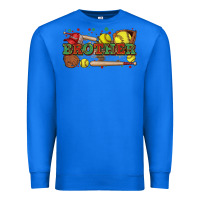 True Royal brother softball Premium Sweatshirt - Zillion Design Studio