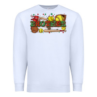 White brother softball Premium Sweatshirt - Zillion Design Studio