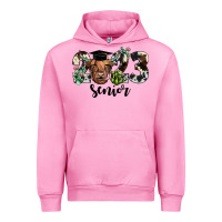 Fuchsia Pink highland cow 2023 Urban Hoodie - JahusDesignShop