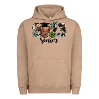 Pigment Burro highland cow 2023 Urban Hoodie - JahusDesignShop