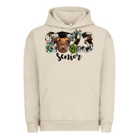 Pigment French Oak highland cow 2023 Urban Hoodie - JahusDesignShop