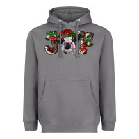 Storm Christmas Joy Heifer Cow Heavyweight Hoodie - RanaPortraitStore