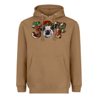 Toasted Coconut Christmas Joy Heifer Cow Heavyweight Hoodie - RanaPortraitStore