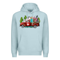 Blue Mist rca nurse truck with cactus Premium Hoodie - AdoDesignShop