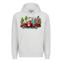 Dove Grey rca nurse truck with cactus Premium Hoodie - AdoDesignShop