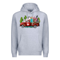 Heather Grey rca nurse truck with cactus Premium Hoodie - AdoDesignShop