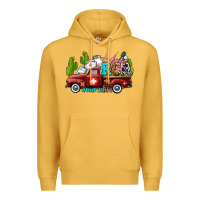 Mustard rca nurse truck with cactus Premium Hoodie - AdoDesignShop