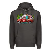 Smoke rca nurse truck with cactus Premium Hoodie - AdoDesignShop