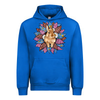 Cobalt easter leopard bunny sunflower Urban Hoodie - Artiststas