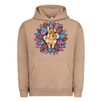 Pigment Burro easter leopard bunny sunflower Urban Hoodie - Artiststas
