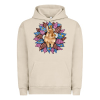 Pigment French Oak easter leopard bunny sunflower Urban Hoodie - Artiststas