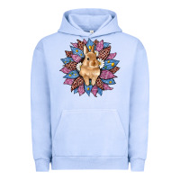 Pigment Grape Ice easter leopard bunny sunflower Urban Hoodie - Artiststas