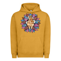 Pigment Peanut Butter easter leopard bunny sunflower Urban Hoodie - Artiststas