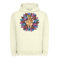 Pigment Pistachio easter leopard bunny sunflower Urban Hoodie - Artiststas