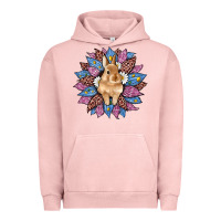 Pigment Salmon easter leopard bunny sunflower Urban Hoodie - Artiststas