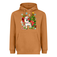 Meerkat Christmas unicorn Heavyweight Hoodie - Zillion Design Studio