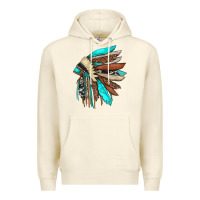 Sandshell indian headdress Premium Hoodie - JahusDesignShop