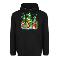 Christmas Rabbits Heavyweight Hoodie | Teevron