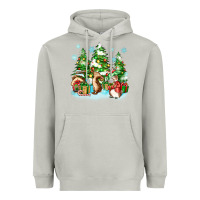 Moon Dust christmas rabbits Heavyweight Hoodie - Zillion Design Studio