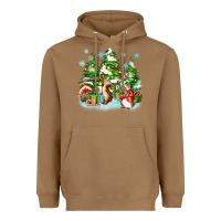 Toasted Coconut christmas rabbits Heavyweight Hoodie - Zillion Design Studio