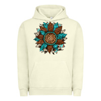 Pigment Pistachio gemstone cowhide leopard turquoise sunflower Urban Hoodie - Artiststas