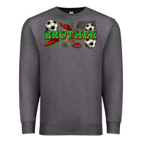 Charcoal Heather brother soccer Premium Sweatshirt - Zillion Design Studio