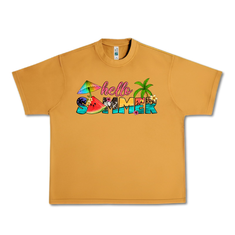 Hello Summer Urban Heavy Tee by Artiststas | Teevron