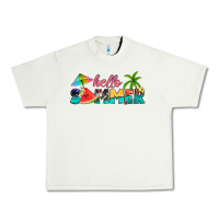 Pistachio hello summer Urban Heavy Tee - Artiststas
