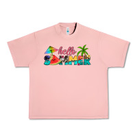 Salmon hello summer Urban Heavy Tee - Artiststas