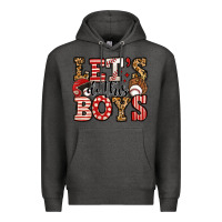 Charcoal Heather let's do this boys baseball Premium Hoodie - Jasminsmagicworld
