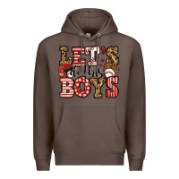 Coffee let's do this boys baseball Premium Hoodie - Jasminsmagicworld