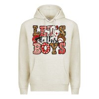 Oatmeal Heather let's do this boys baseball Premium Hoodie - Jasminsmagicworld